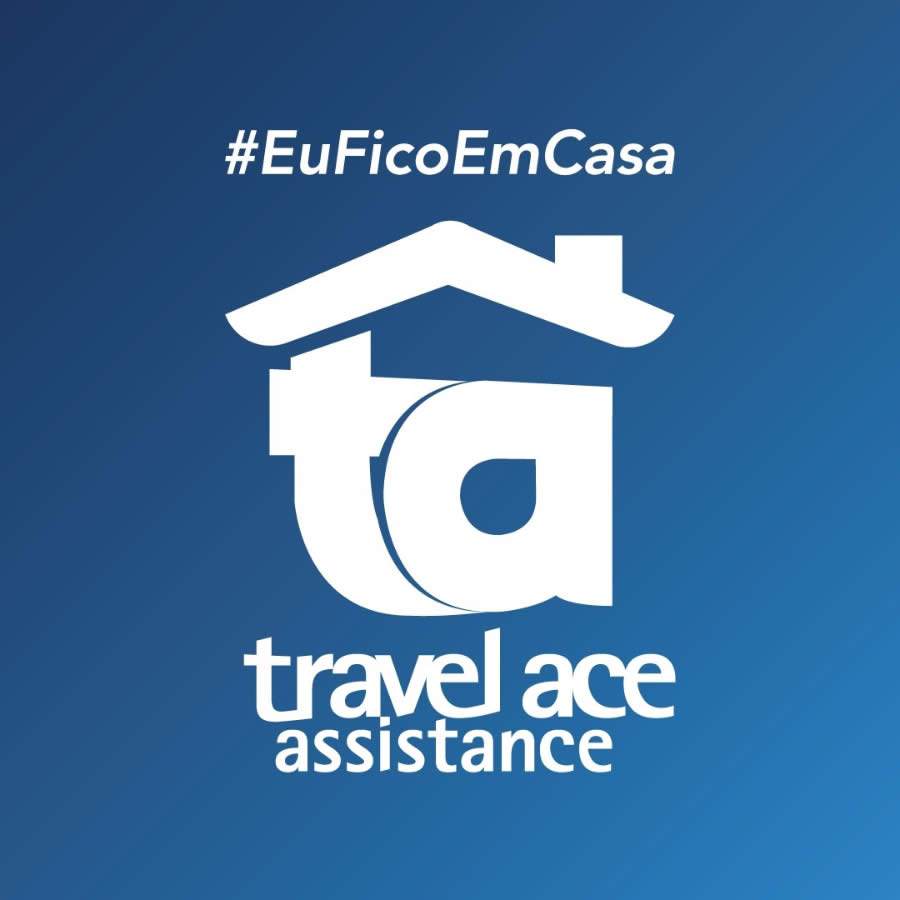 Travel Ace atualiza logo para conscientizar sobre a importância de ficar em casa