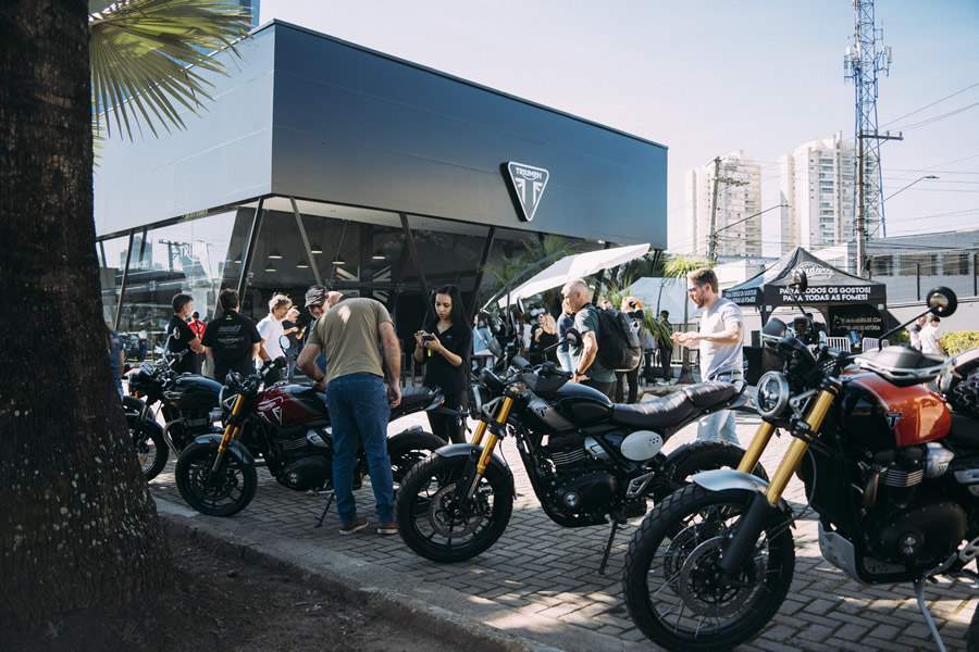 Autostar inaugura nova loja Triumph em São Paulo