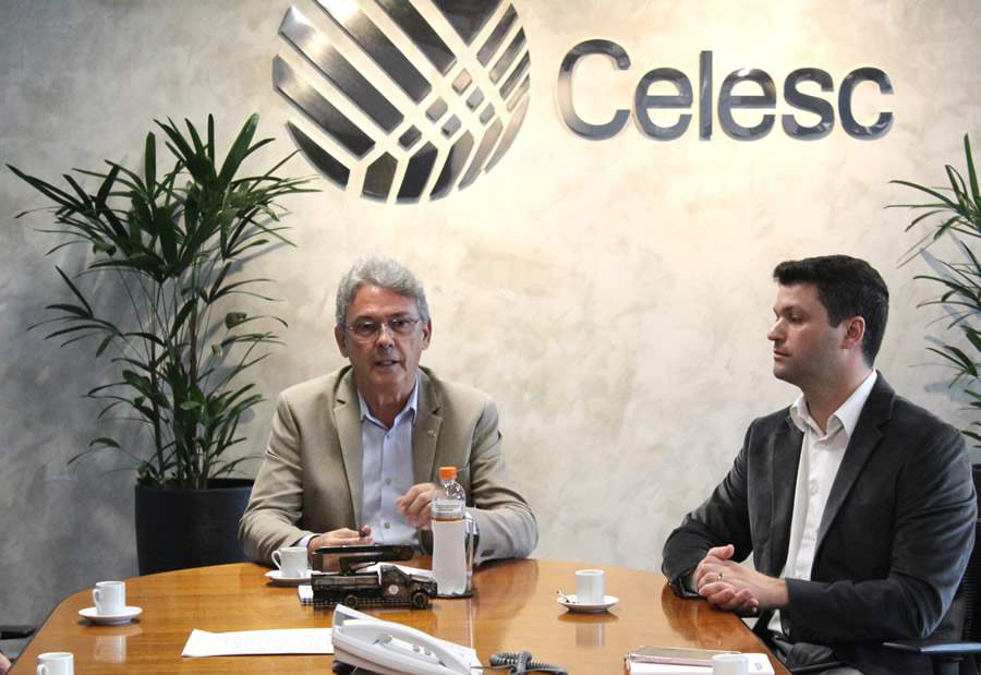 Tarcisio Rosa CELESC e Ivecio Felisbino CELOS 