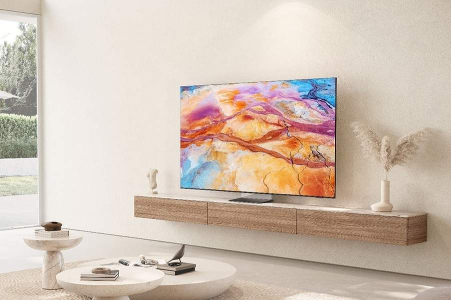 Samsung AI TV Neo QLED 8K QN900D. Imagem meramente ilustrativa.