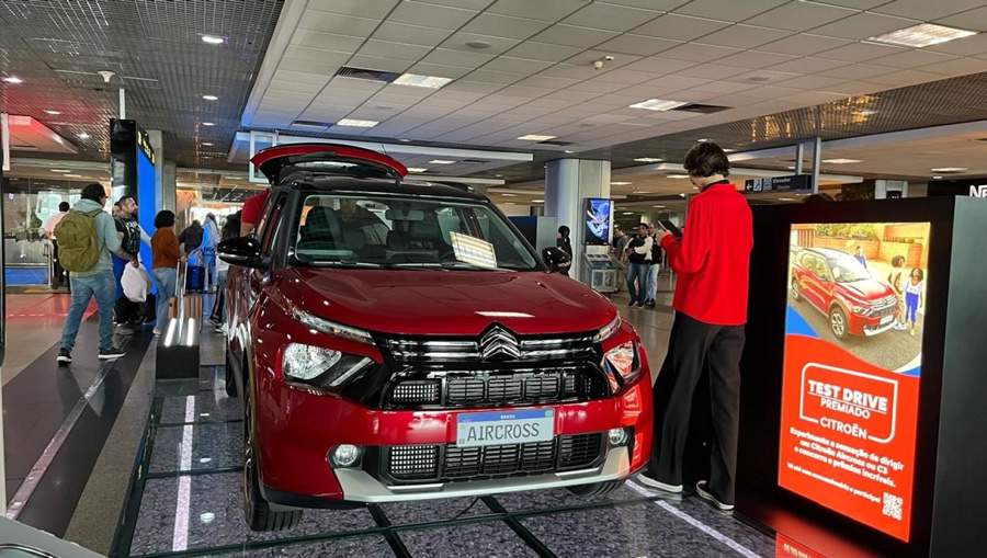 Conheça os desafios para levar o Novo SUV Citroën Aircross para dentro do segundo aeroporto mais movimentado do Brasil