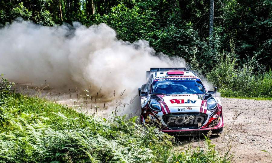 Ford disputa o Mundial de Rally nas montanhas do Chile