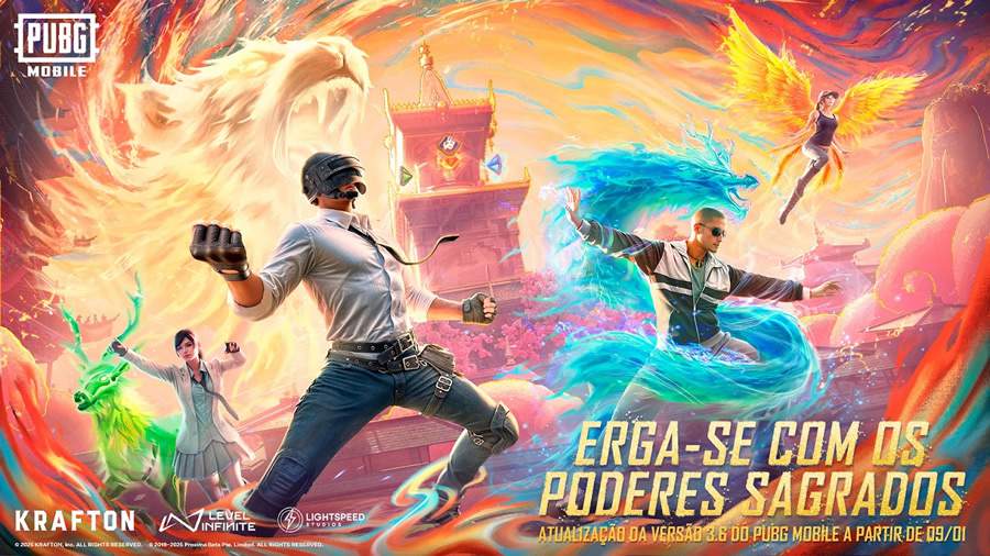 Alcance novos horizontes com os reinos encantados da Atualização da Versão 3.6 de PUBG MOBILE