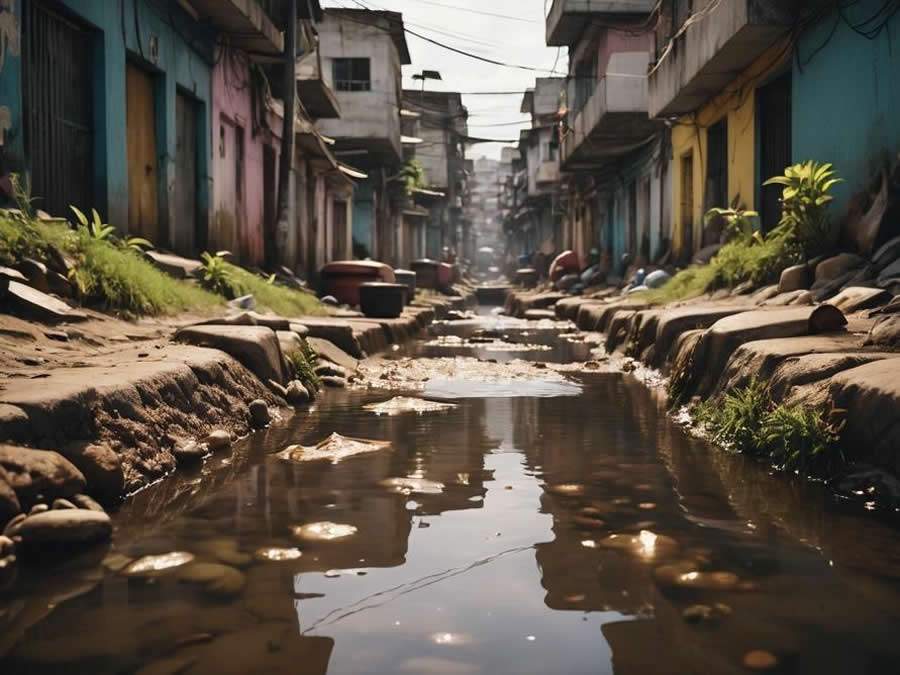 Quase metade das moradias no Brasil têm problemas relacionados a saneamento básico, qual o impacto disso à saúde da população?