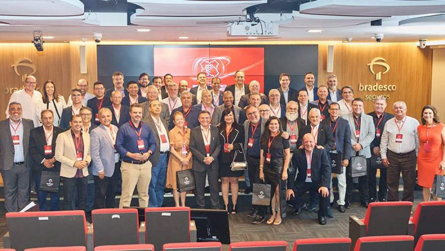 Foto registrando o evento “Grupo Bradesco Seguros promove encontro com lideranças dos profissionais corretores de seguros”