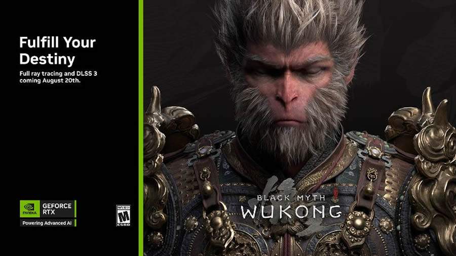 NVIDIA anuncia as tecnologias DLSS 3 e Full Ray Tracing para Black Myth: Wukong