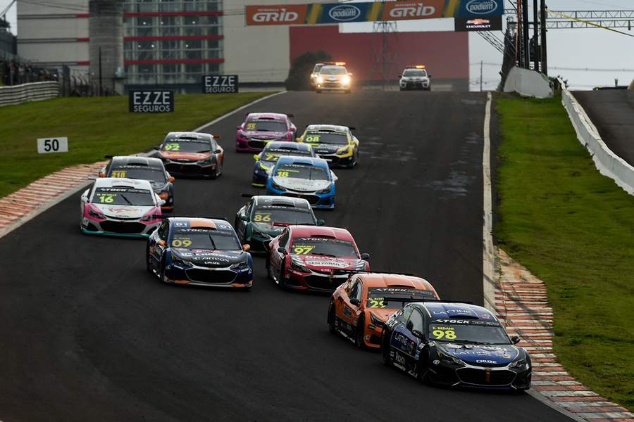 Depois de três etapas realizadas, a Stock Series agora acelera em Goiânia (Duda Bairros/Stock Car)