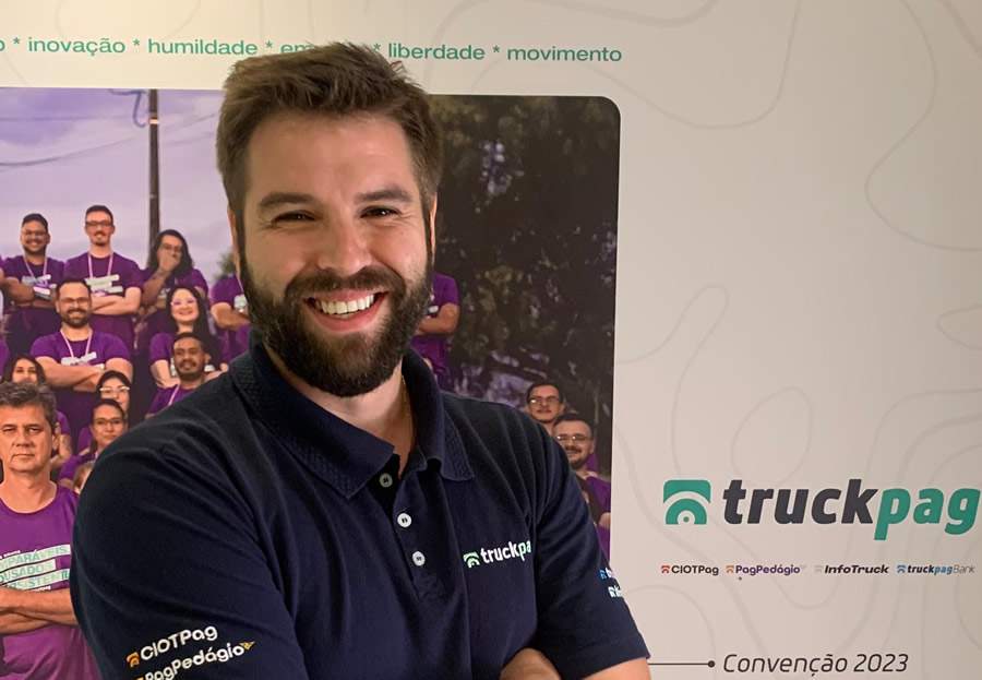 Kassio Seefeld, fundador e CEO da TruckPag. Crédito da imagem DIVULGAÇÃO-TruckPag