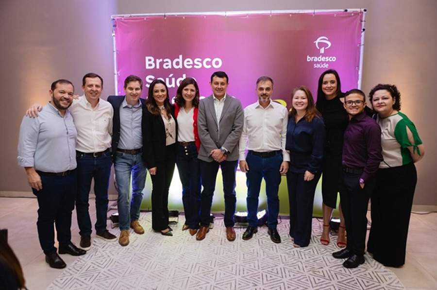 A equipe da Bradesco Saúde reforçou o relacionamento com parceiros e corretores locais