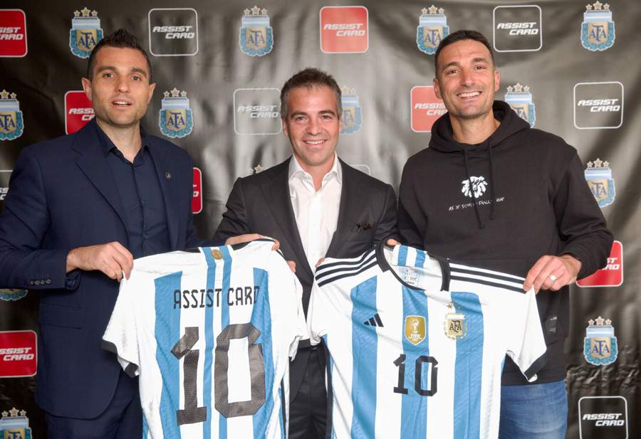 Assist Card firma acordo com a Associação do Futebol Argentino (AFA) e se torna patrocinadora oficial da seleção argentina