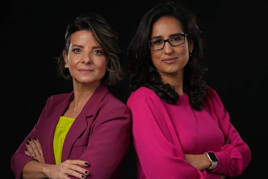 Luciana Cattony e Susana Zaman