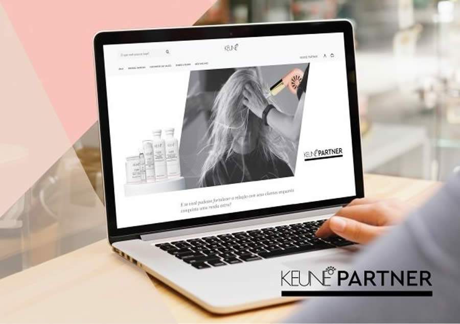 Keune Haircosmetics lança e-commerce que dá protagonismo ao profissional cabeleireiro