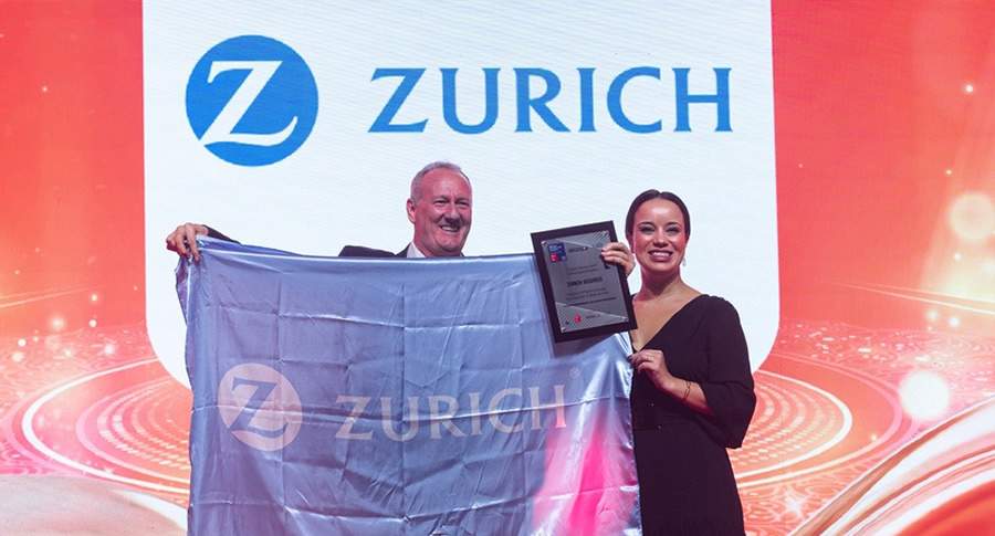 Carlos Toledo, diretor executivo de Pessoas &amp; Cultura da Seguradora Zurich, na cerimônia de premiação