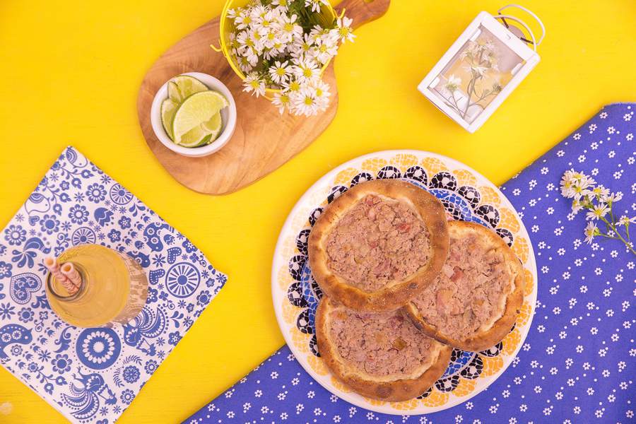 Esfiha Aberta de Carne - Marca Finna - Divulgação