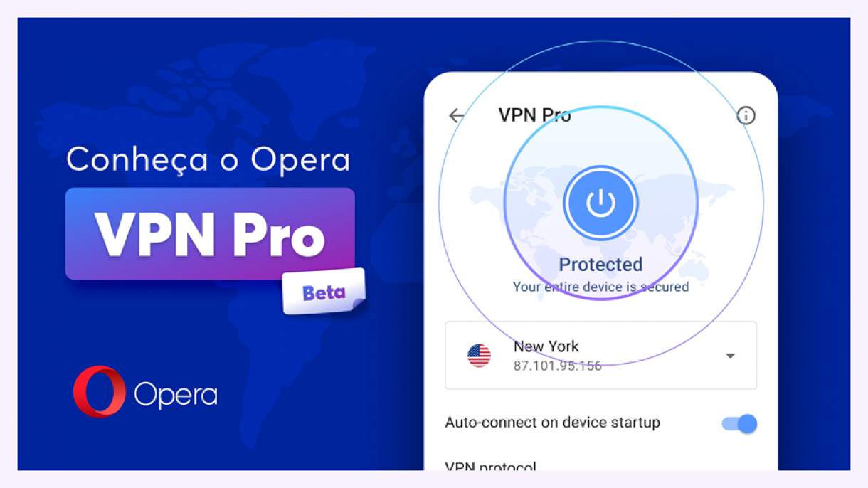 VPN gratuita, Navegador com VPN integrada, Baixar