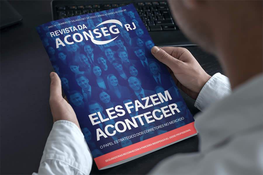 Primeira edição do segundo semestre da Revista da Aconseg-RJ já está circulando