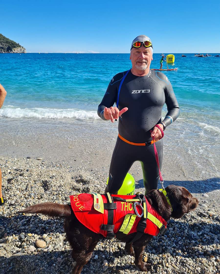 4 Esporte e natureza no Golfo da Ilha de Bergeggi com o Projeto Nadando Pelos Cartões Postais - Foto Soraya Siviero