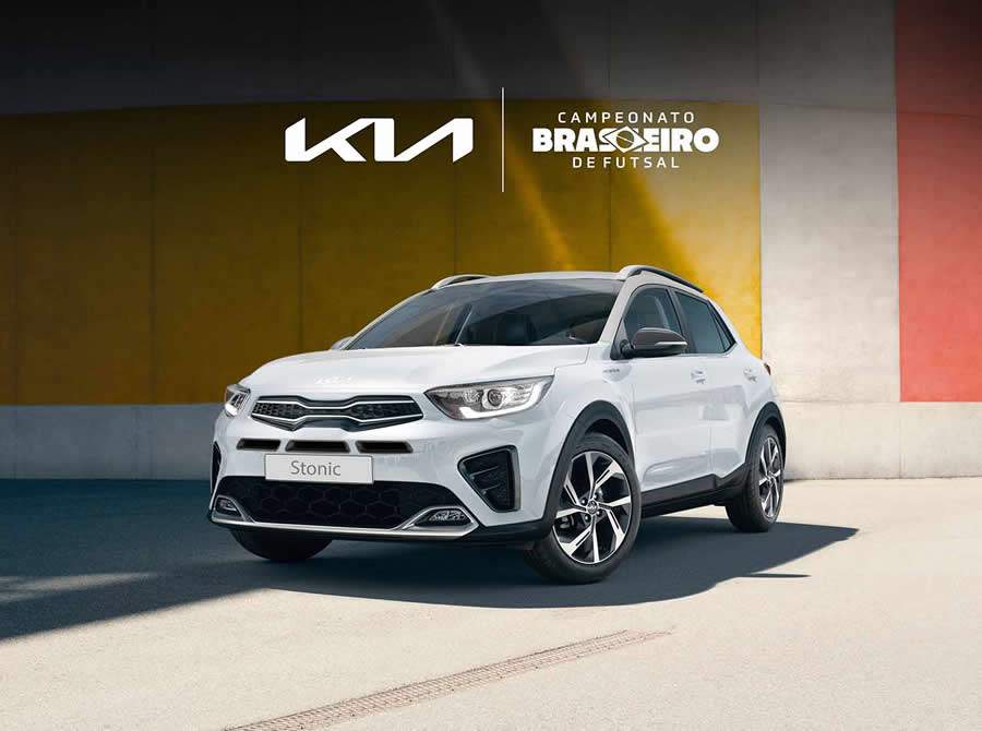 Kia Brasil é a montadora oficial do Campeonato Brasileiro de Futsal