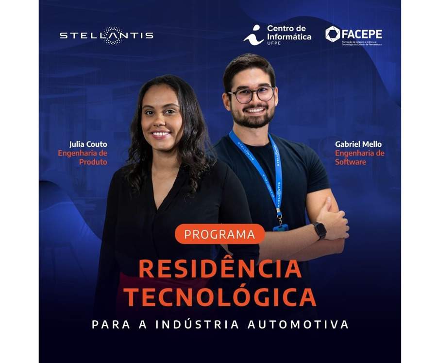 Stellantis e UFPE oferecem vagas para especialização na indústria automotiva