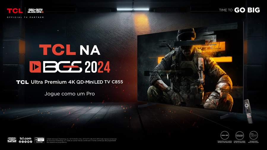 Ativações e celebridades marcam estratégia da TCL na 15ª edição da Brasil Game Show 2024