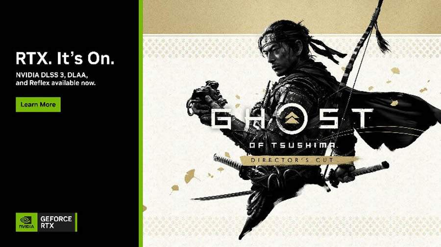 NVIDIA anuncia a chegada do DLSS para Ghost of Tsushima: Director’s Cut e Die By The Blade