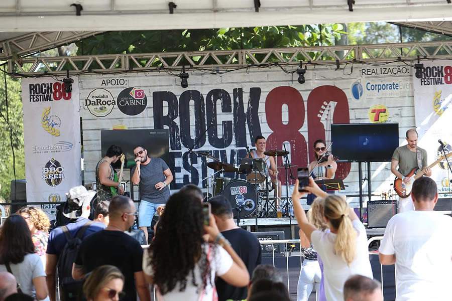 Rock 80 Festival antecipa os festejos de Natal na Quinta da Boa Vista