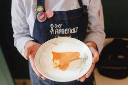 Dia das Mães: Chef Carolina Perez, do projeto Chef Aprendiz ensina a preparar uma deliciosa 'Cheesecake de Caramelo Salgado'